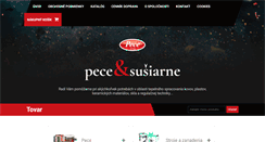 Desktop Screenshot of pece.sk