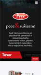 Mobile Screenshot of pece.sk